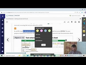Sam Textbook Project Excel Module 01 Getting Started With Excel | Sam Textbook