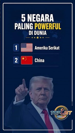 Daftar 5 Negara Paling Powerfull di Dunia, dari Amerika Serikat hingga Prancis