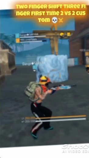 two finger Swift three finger first time 2 vs 2 custom 💀☠️