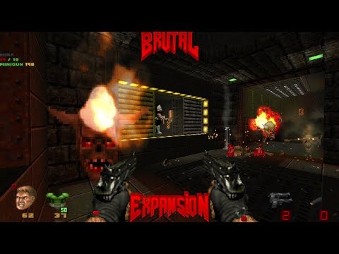 Brutal Doom v21.15.3 | Dark 7 Mission Pack Map03 | Online Co-op