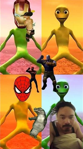 Aline vs avenger #dancechallenge