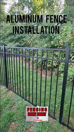 Aluminum Fence Installation | in the works | Abbottstown, PA | Adams County Fencing | Fencing Co. PA