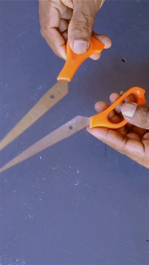 You Made the Perfect Scissors! ✂️🔥#diy #lifehacks #satisfying
