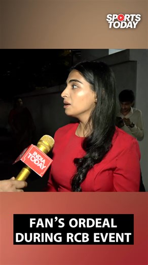 373K views · 1.1K reactions | RCB fan recollects horror moment when things got out of control at Chinnaswamy Stadium #RCB #stampede #chinnaswamystadium #IPL2025 #rcbfans #ChinnaswamyStadium #RCBWin #CricketCelebration #IPLFinal #RCBFans #Bangalore #TragicNews #stampede #chinnaswamystadium #sportstoday | Sports Today | Facebook