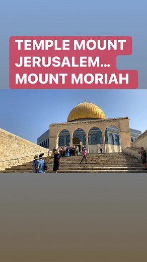 25K views · 1.7K reactions | TEMPLE MOUNT JERUSALEM, MOUNT MORIAH, DOME OF THE ROCK… | Visit Israel From Your Home | Facebook