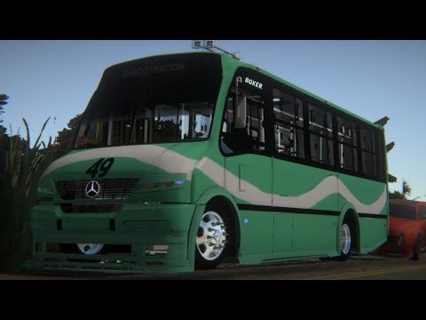 Liberación Marcopolo boxer g1 tuning Cdmx para protón bus simulator