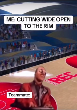 Cutting Open to the Rim in Basketball Gameplay