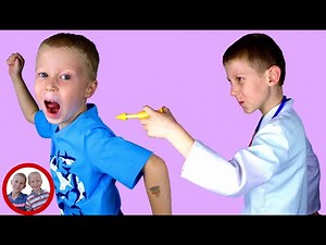 Funny doctor stories compilation | Mike and Jake pretend play | Doctor set toys |Doctor kit