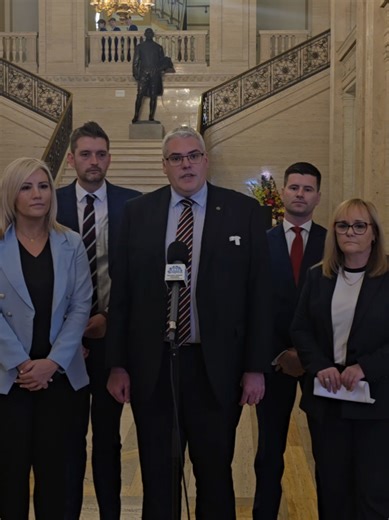 DUP Leader Gavin Robinson says the opportunity is now there for the people of Iran to pursue democracy. Chief Reporter James Gould was at Stormont for us. He says he is not concerned about arguments around the “legality” of actions taken by the United States and Israel. On Saturday, Deputy First Minister Emma Little-Pengelly attended a briefing with senior UK Government security advisers on the situation in the Middle East. It’s understood another briefing is taking place today. The United State