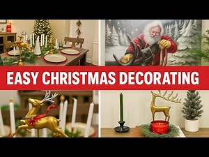✨🎄Easy Christmas Decorating | Tips for a Cozy, Magical Home