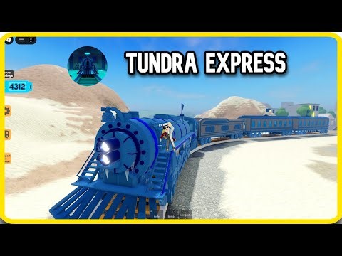 How to get TUNDRA EXPRESS TRAIN in TRAIN TESTING (Roblox) | Tundra Express Badge