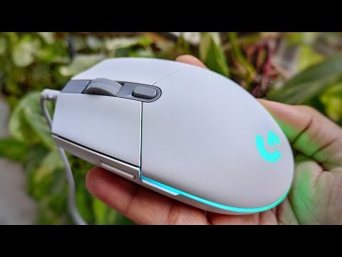 Unboxing Logitech G-102 LightSync Gaming Mouse White Edition | In-Depth Click Test & RGB Features