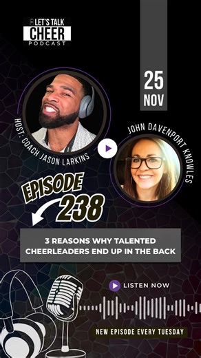 Let’s Talk Cheer Podcast | Cheer gyms are businesses first so when it comes to team sizes, a team of 22 is far more profitable than a team of 8… even if it means the... | Instagram