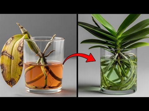 This is the best natural fertilizer for orchids — it helps orchids grow roots and leaves faster