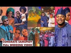 Samspedy Wedding Ceremony. Samspedy and Simi Marriage, Nons Miraj & Others Shutdown