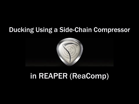 Ducking using Side-Chain Compression in REAPER (ReaComp)