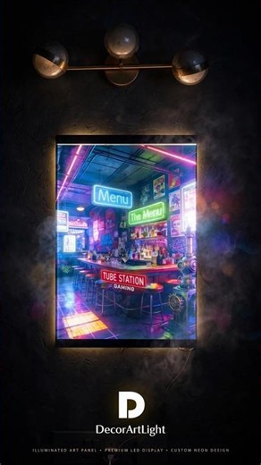POV: Gaming Room Aesthetic Just Got Upgraded 😤 | DecorARTLight #shorts #gamingroom
