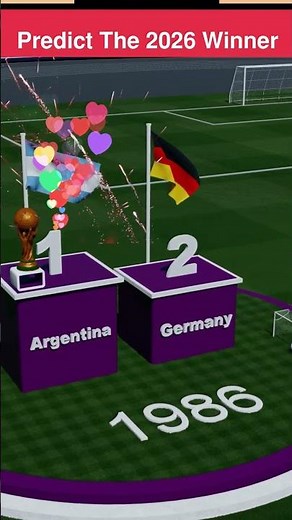 1986 World Cup Final Argentina