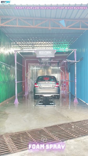 Double ARM, Double Power! 🤖💦 Automatic Jet Car Wash Plant | EZYTEK CLEAN | www.ezytekclean.com |