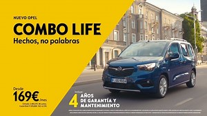 ¡Diseñado para tus escapadas perfectas! Descubre el Nuevo Opel Combo Life, con el mejor equipamiento y más espacio que nunca. ¡Solicita ya tu oferta! | Opel