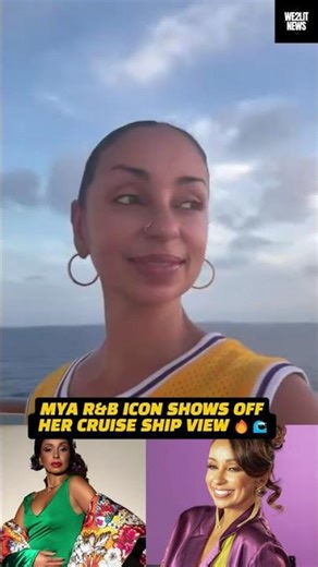 Mya R&B Icon Shows Off Her Cruise Ship View!!