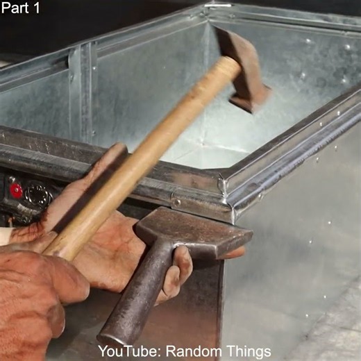 Amazing Skills of Making Metal Coffer Part 2