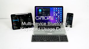 Watch How to use CHONCHOW Multi Device Bluetooth Keyboard on Amazon Live