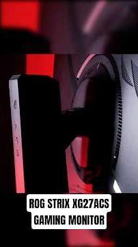 ROG Strix XG27ACS Gaming Monitor // Product Overview #rog #rogstrix #xg27acs ‪@ASUS‬ ‪@asusrog‬