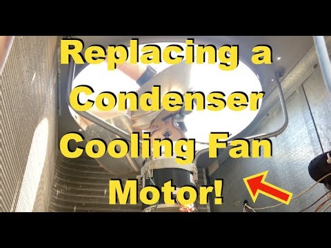 Replacing a Condenser Cooling Fan Motor on a Trane RTU! | HVAC