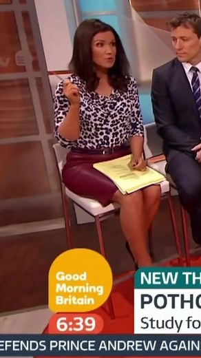 Susanna Reid Red Leather Pencil Skirt & Car Damage Concerns