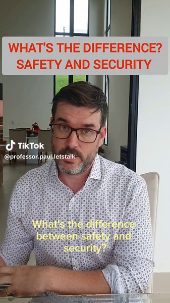 English students, I have noticed that a lot of people find it difficult to tell the difference between safety and security. So, here is a video to give you a little explanation. These words are very similar but have different meanings. English classes can help you to untangle these confusions, so if you are interested in learning english with me, send me a dm. I'd love to help you out. Keep on studying english guys.....Any questions about english grammar or structure, please just ask...