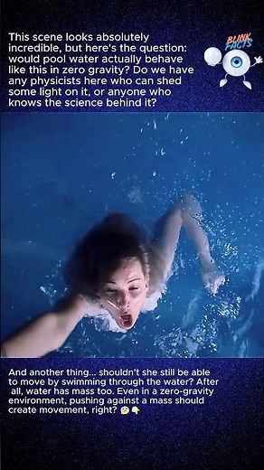 Passengers Gravity Loss Scene | Would Water Really Behave Like This? #movie #movies #passengers