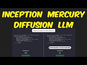 Mercury DIFFUSION LLM generates entire output at once!