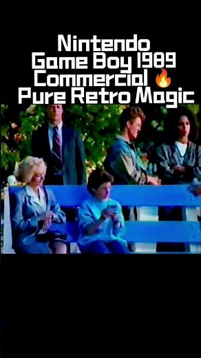 Nintendo Game Boy 1989 Commercial 🔥 Pure Retro Magic #retrogaming #retro #gameboy #80stech #80s
