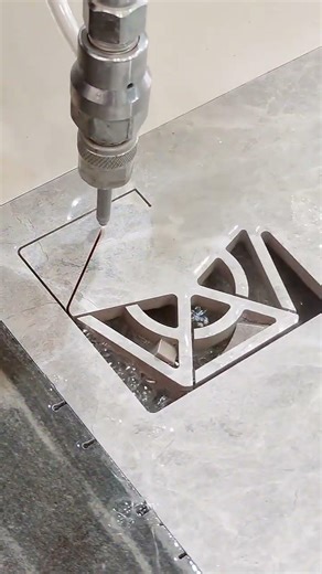 Ceramic water jet cutting processing stress relief cure system