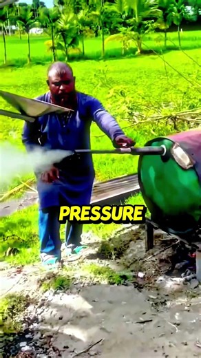 He Made Electricity Using Steam ⚡💡