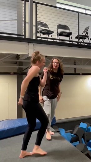 How to work into a backflip #backflip #coaching