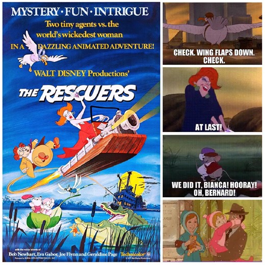 ‘The Rescuers’ was released on this day 48 years ago! (June 22, 1977) Directed by Wolfgang Reitherman, John Lounsbery, & Art Stevens. Voice cast: Bob Newhart, Eva Gabor, Michelle Stacy, Geraldine Page, Joe Flynn, Bernard Fox, Jim Jordan, Jimmy MacDonald, John McIntire, and more. #OTD #OnThisDay #TheRescuers | We Geek Girls