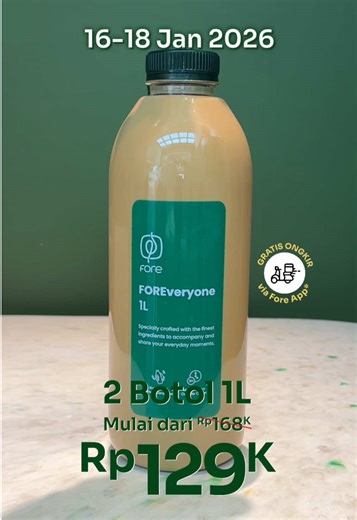 Serunya Libur Panjang dengan Promo FOREveryone 1L