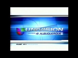 Univision Girl Falling and KLUZ-TV Univision 41 Albuquerque Station ID, 5/1/2003