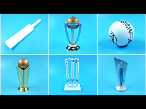 6 Amazing Cricket Craft - DIY ICC World Cup 2023 Craft Ideas