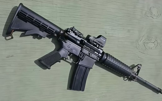 发射5.45X39子弹的AR15还是头回见！