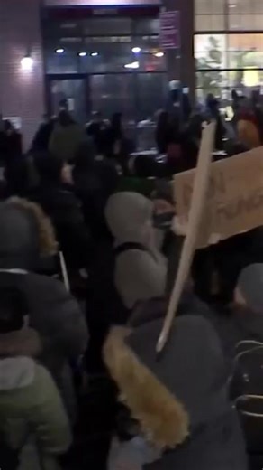 More than 50 people were arrested after protesters occupied the lobby of a Hilton hotel in New York City. Demonstrators say they believed federal immigration officers were staying there. | Brian Allen KSFY