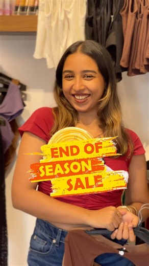 End of Season Sale in Peach Vault🫣🛍️Grab your favourites in discounted prices❤️‍🔥#endofseasonsale