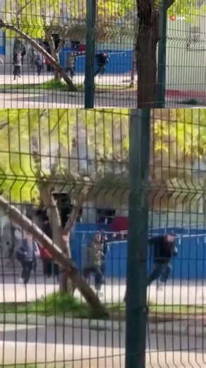 Students flee shooting at a high school in Turkey