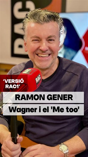 Versió RAC1 on Instagram: "🎼 WAGNER I EL #METOO Ramon Gener ens parla de les dones de Wagner. Sabeu quantes relacions se li van arribar a conèixer? ▶️ Recupera la secció a rac1.cat/versio"
