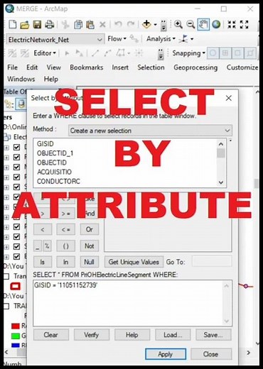 Select by Attribute in ArcGIS #ArcGIS #SelectByAttribute #GISQuery #sorts #trending #education