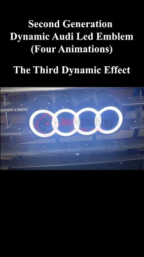 Second Generation Dynamic Audi Led Emblem (Four Animations)