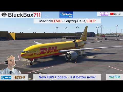MSFS2024 - PMDG 777-F | Madrid/LEMD to Leipzig-Halle/EDDP | VATSIM