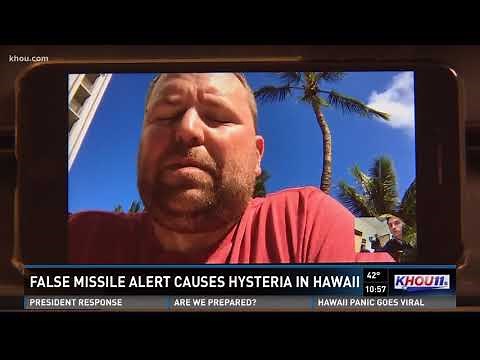 False missile alert causes hysteria in Hawaii